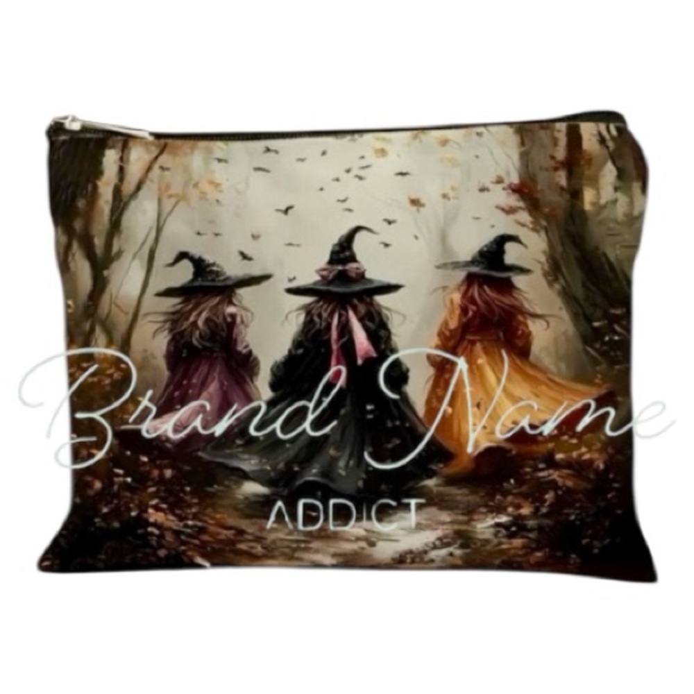 Three Witches Colorful Essential Travel Cosmetic Bag - Picture 1 of 2